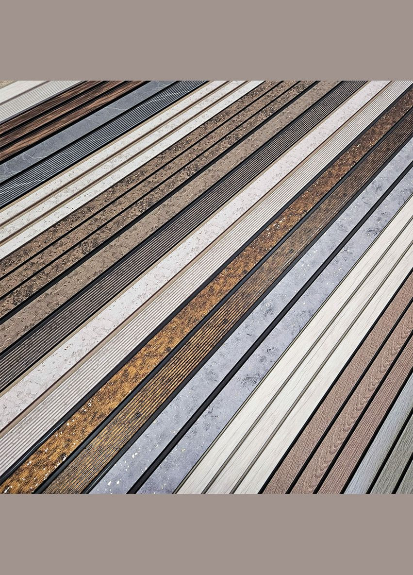 Декоративна PS рейка 2900*120*12мм (D) SW-00001742 Sticker Wall (316187129)