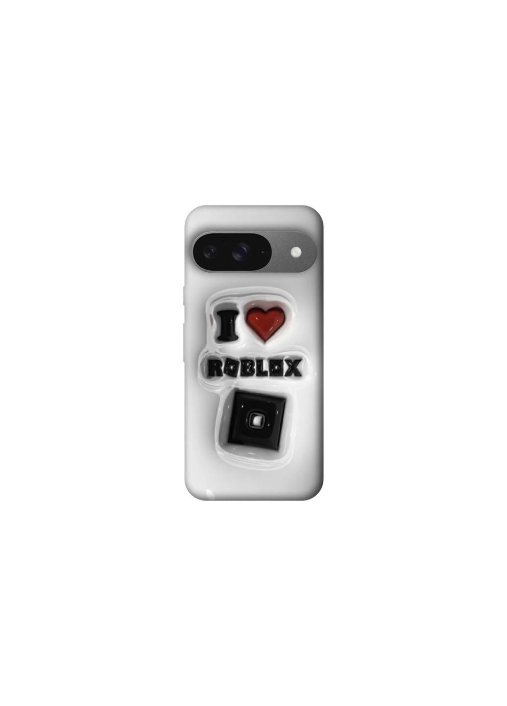 Чехол на Google Pixel 10 I love Roblox Frontalka (384615798)
