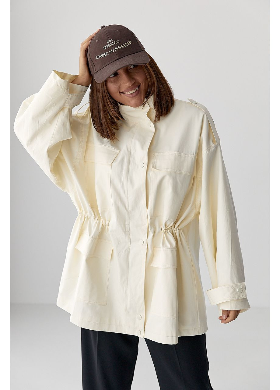 Удлиненная женская ветровка No Brand (360392773}