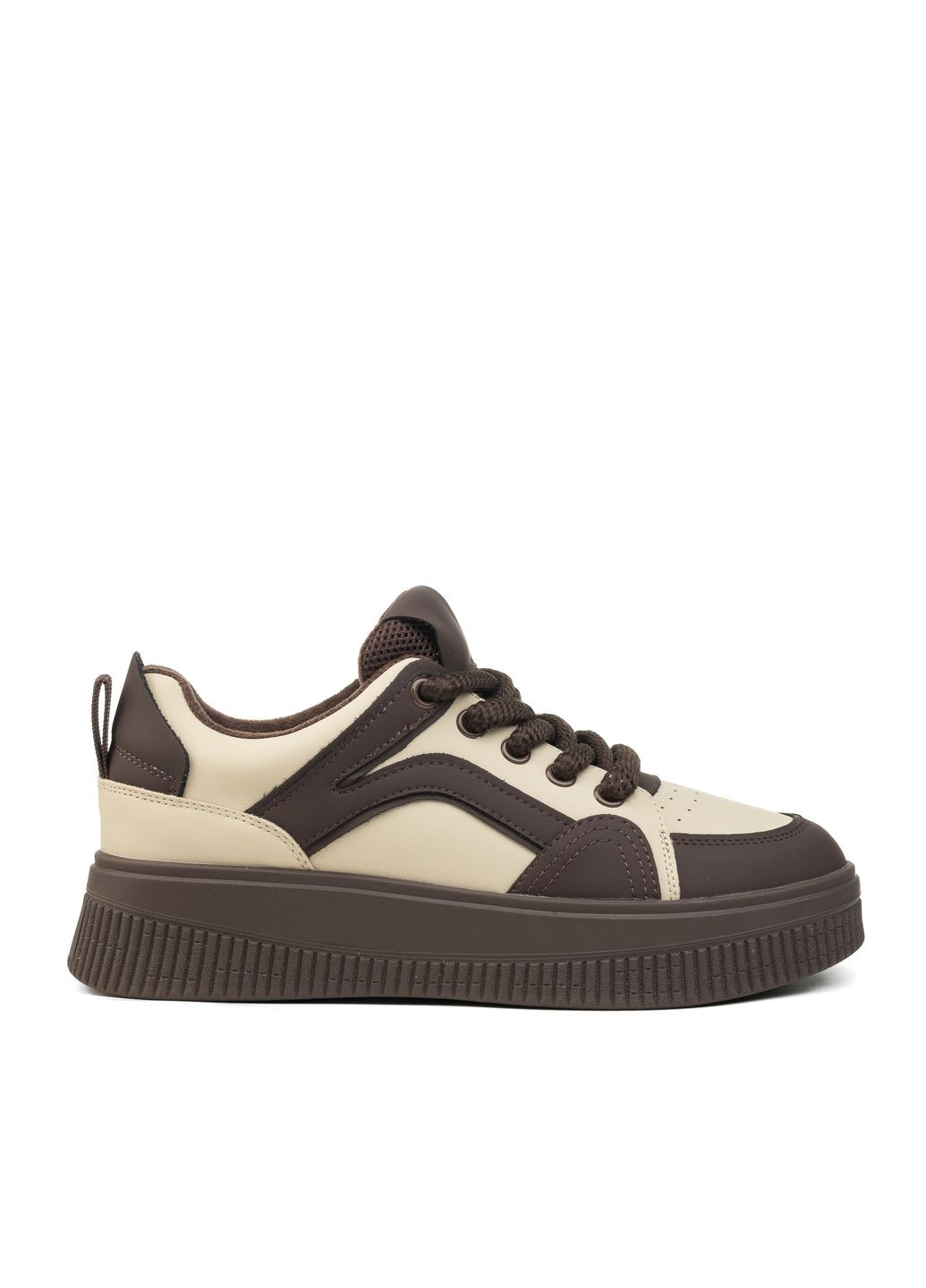 Коричневые кроссовки (2607та) Melanda.M