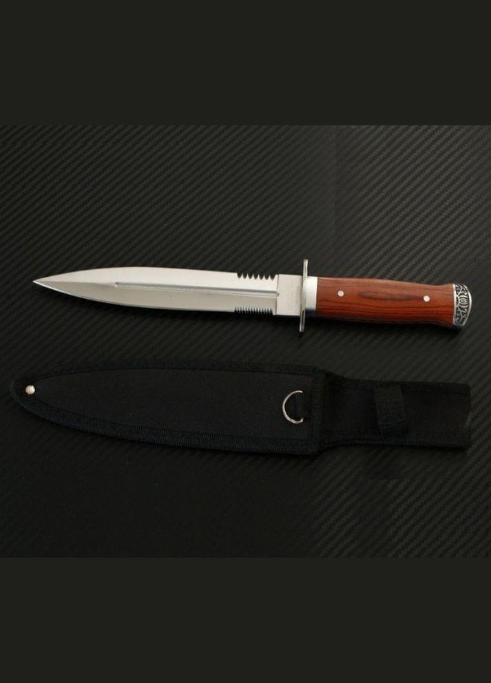 Нож охотничий туристический К3285 в чехле Деревянная ручка Columbia (346597131)