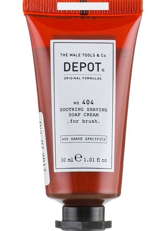 Успокаивающий крем для бритья Shave Specifics 404 Soothing Shaving Soap Cream 125ml (446297-36322) Depot (368622849)