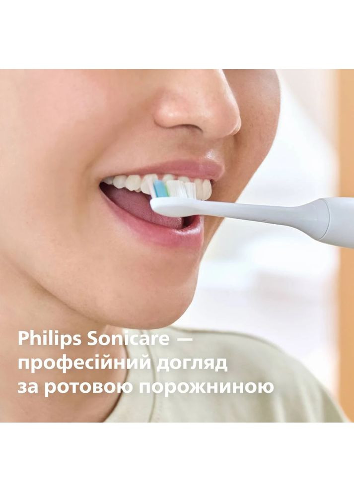 Насадки для звукової зубної щітки Sonicare HX6064/87 Optimal White Philips (360419299)
