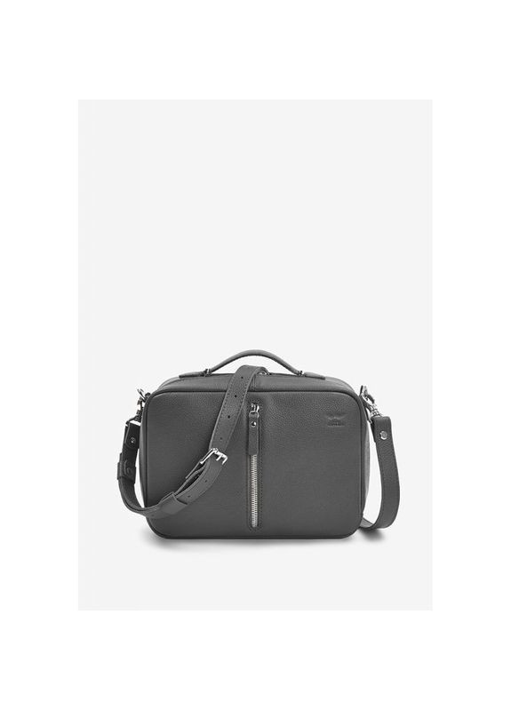 Сумка жіноча шкіряна через плече Avenue графіт флотар The Wings (302007369)