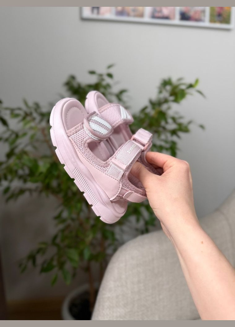 Розовые босоножки для девочек из новой коллекции тм Apawwa