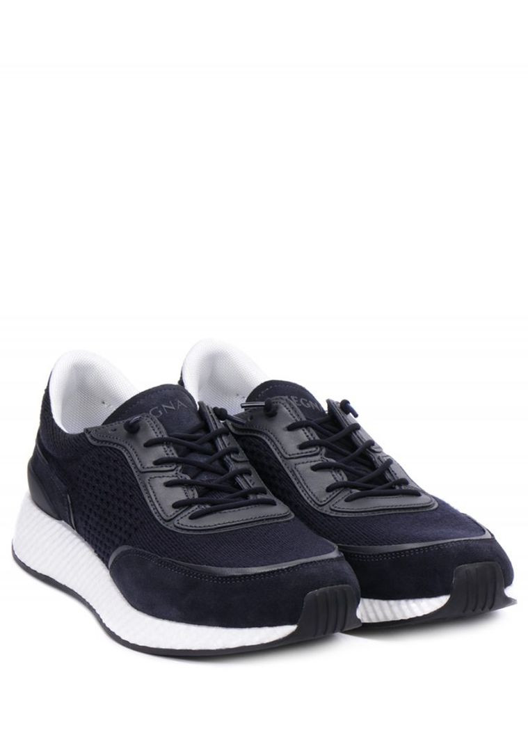 Синій кросівки piuma techmerino 27см Ermenegildo Zegna