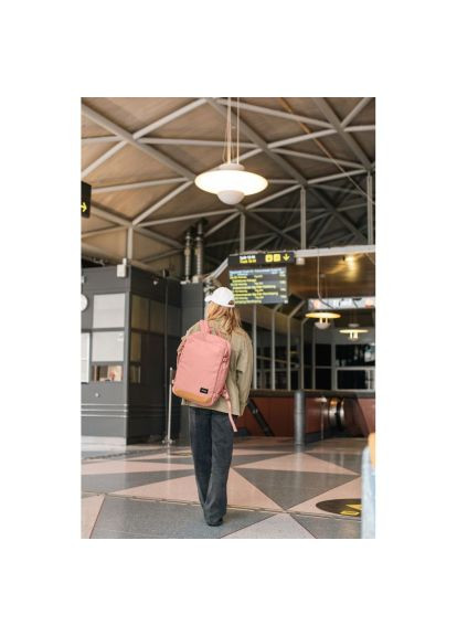 Рюкзак туристичний (35155340) Pacsafe GO Carry-on Backpack 34L рожевий (369883806)