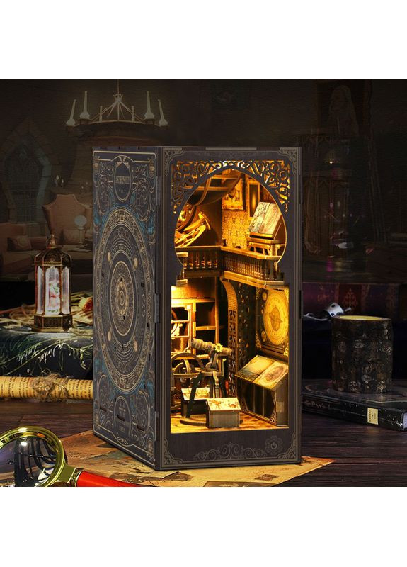 Бук Нук Музей астрономии конструктор Book Nook Museum of Astronomy BV02-005 No Brand (362452780)