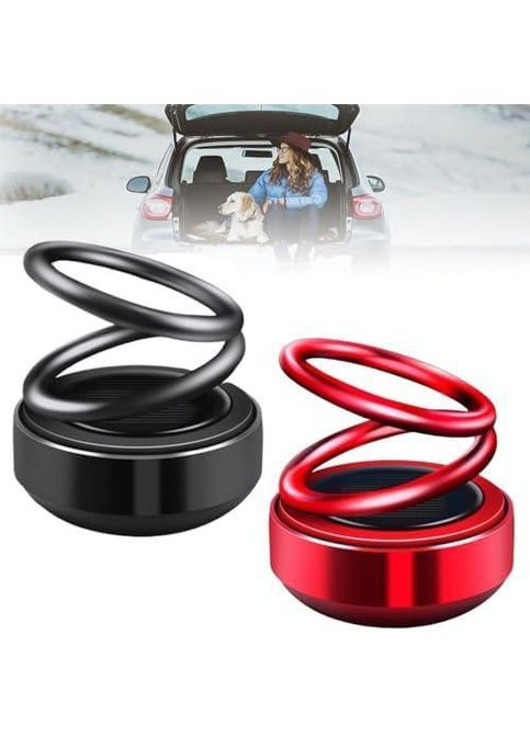 Ароматизатор в автомобіль Левітуючі кільця від сонячного світла + 1 змінних картриджів Червоний (MI050965) No Brand (330778747)
