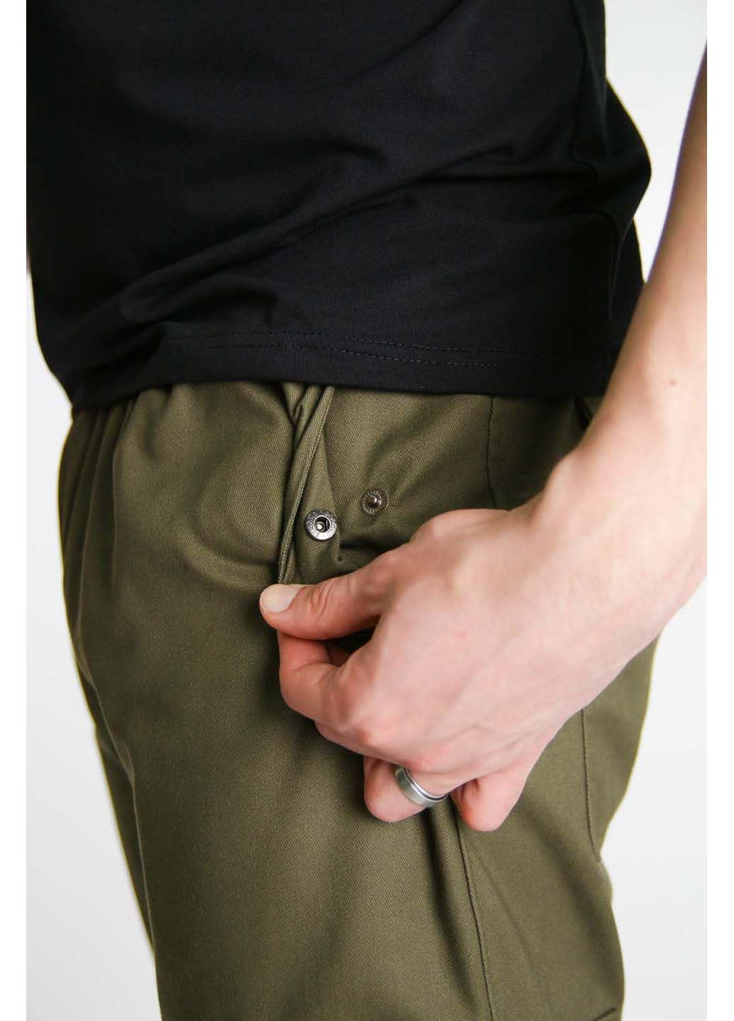 Хаки спортивные, кэжуал демисезонные брюки Intruder