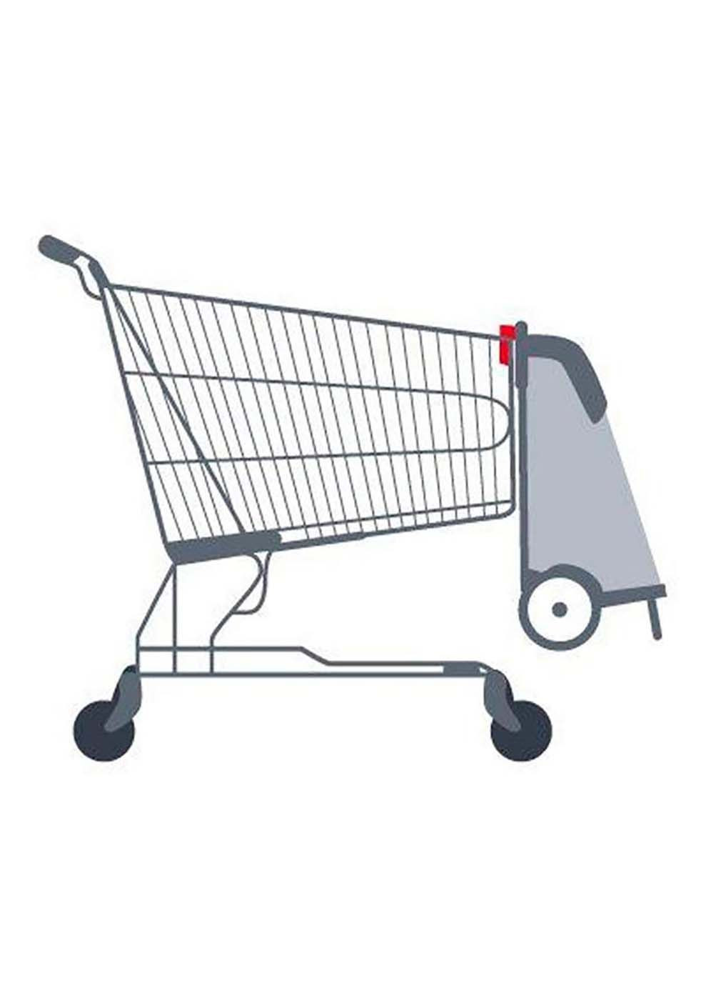 Сумка-тележка Twin Blue Gimi (367594896)