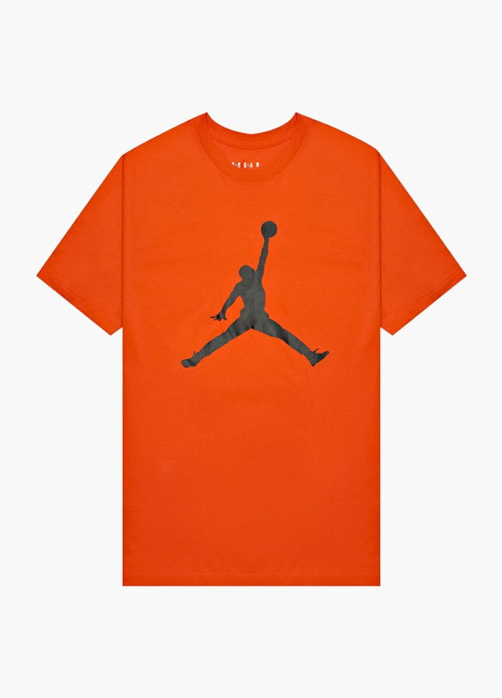Оранжевая мужская футболка m j jumpman ss crew orange cj0921-803 Air Jordan