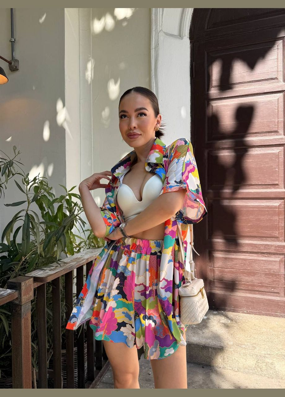 Жіночий костюм з шовку Армані Style Point (345564897)