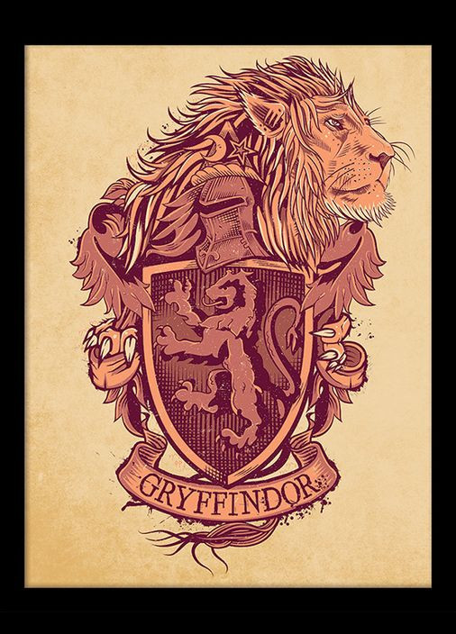 Постер плакат в раме "Гарри Поттер (Гриффиндор)" (pat-103278) Pyramid International (334325812)