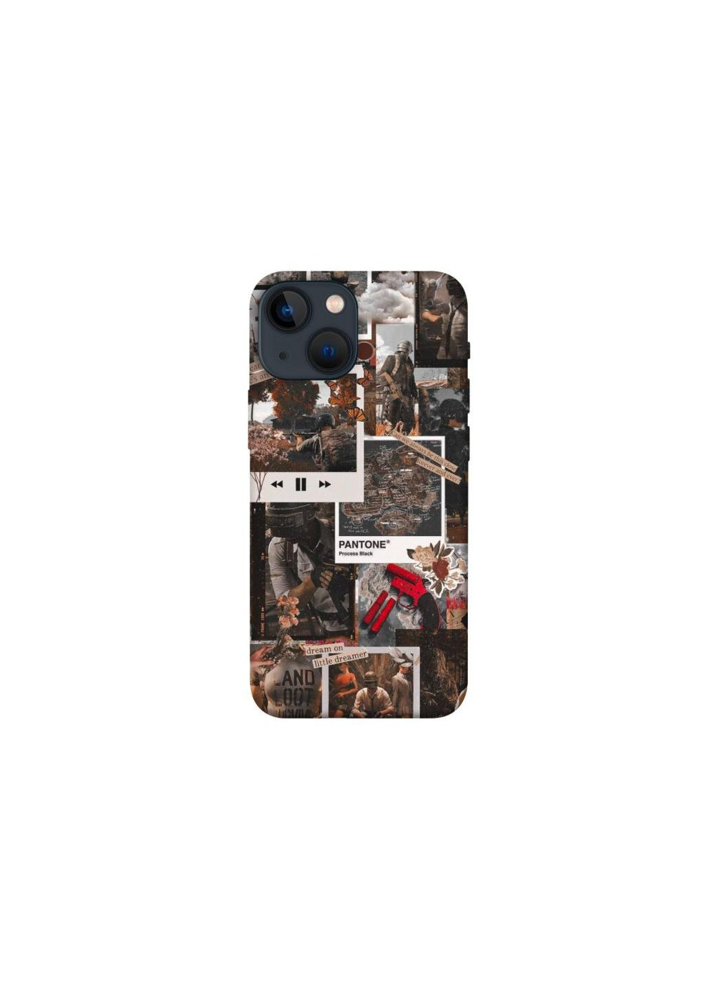 Чохол на Apple iPhone 13 mini (5.4") PUBG Collage Frontalka (361990891)