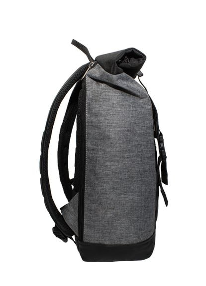 Рюкзак роллтоп модель: Grade цвет: серый меланж с черным Surikat (266913234)