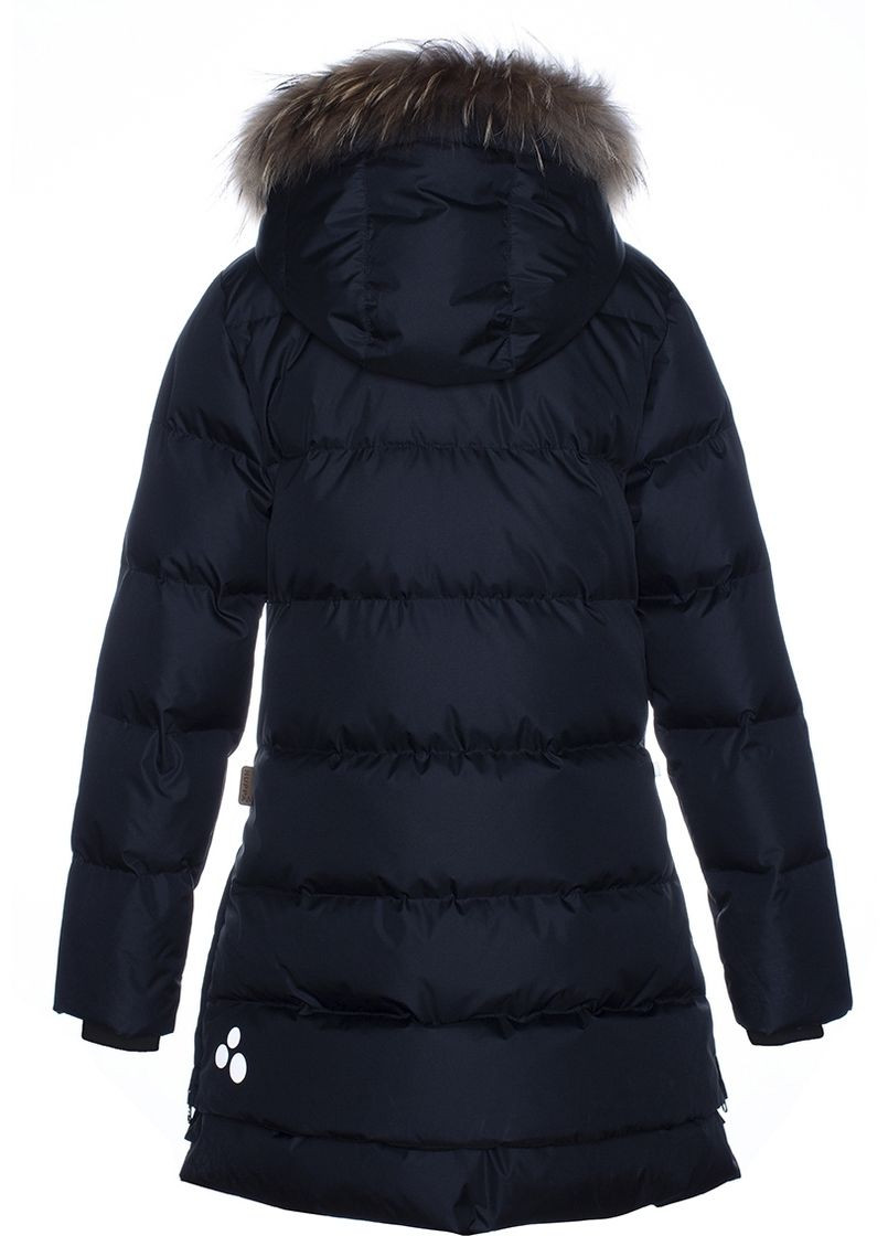 Чорна пальто-пуховик parish, р.140, чорний () Huppa 12470055-00009-140