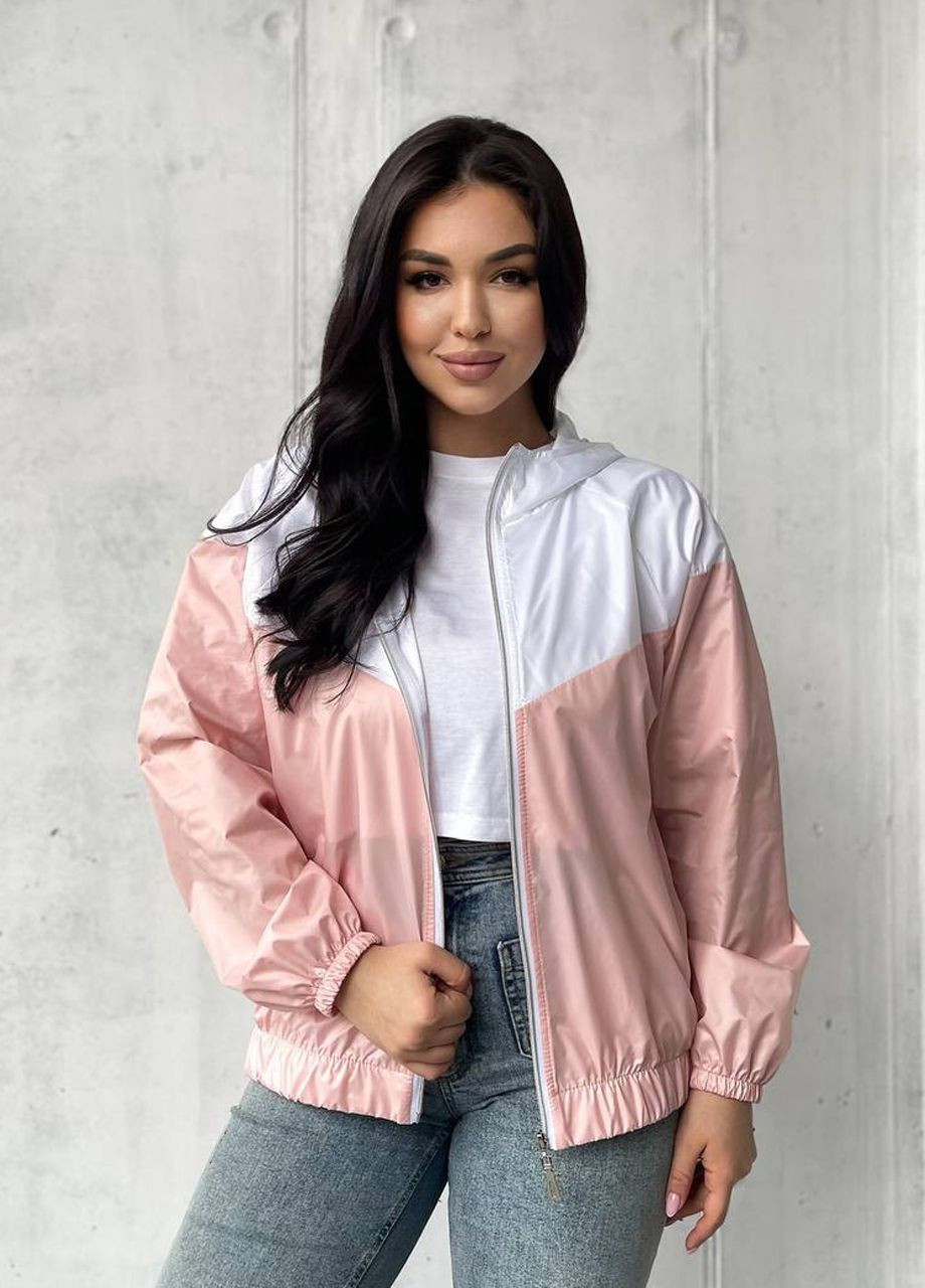 Легка куртка-вітрівка без підкладки з капюшоном Modena (292550284}