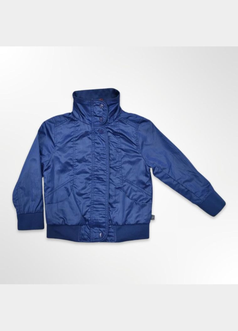 Синя демісезонна вітровка Quadri foglio