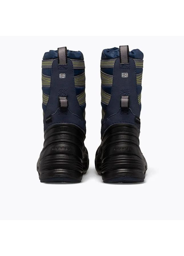 Зимние детские зимние сапоги для мальчика snow quest lite 3.0 waterproof navy/black/grey 30 19 см синие (mk165179) Merrell