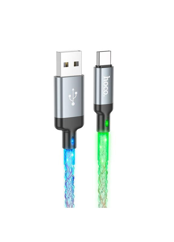 Кабель TypeC Shine charging data cable U112 |1m, 3A| Hoco (279825997)