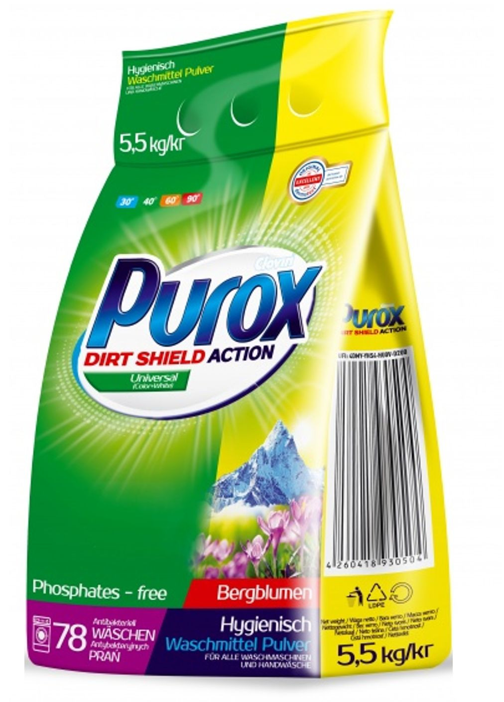 UNIVERSAL порошок д/прання 5,5 кг п/е Purox (334708578)