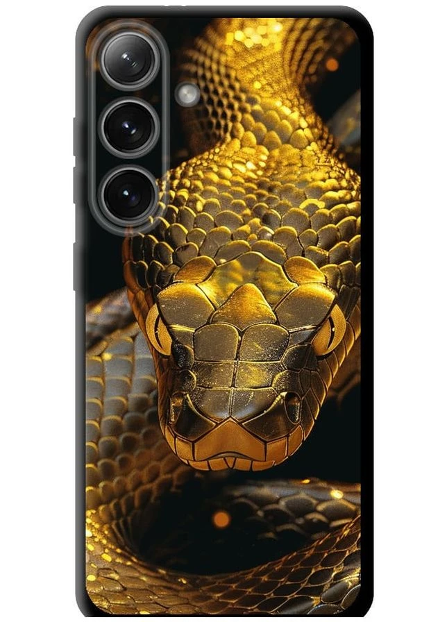 TPU чехол 'Golden snake' для Endorphone Samsung Galaxy S24 (315724290)