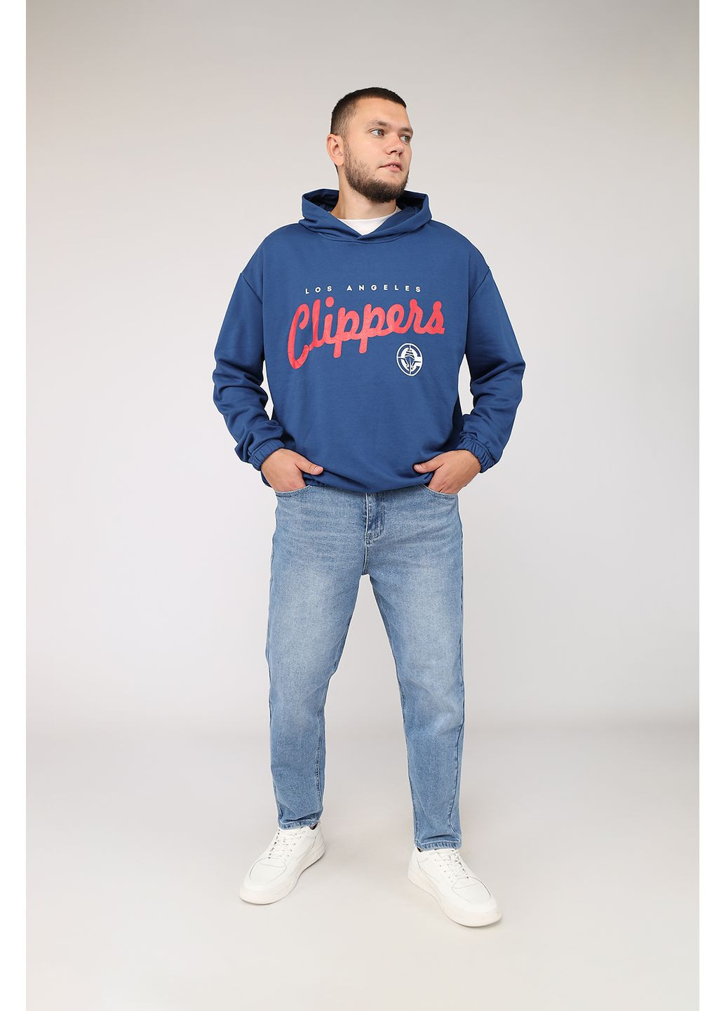 Худі чоловічий колір синій ЦБ-00281921 Yuki (355183494)