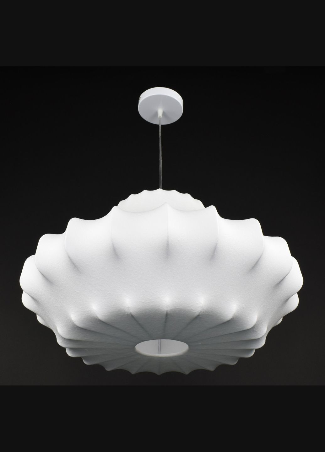 Люстра підвісна на 1 лампочку 28040 Білий 40-200х60х60 см. Sunnysky (364498933)