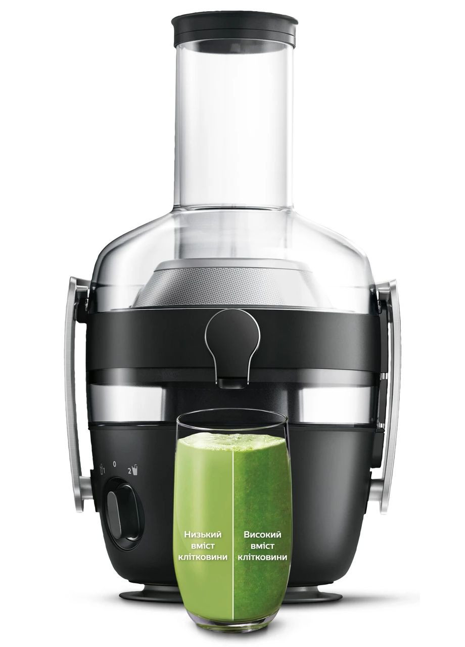 Соковитискач центробіжний HR1919/70 Black UA Philips (367074324)