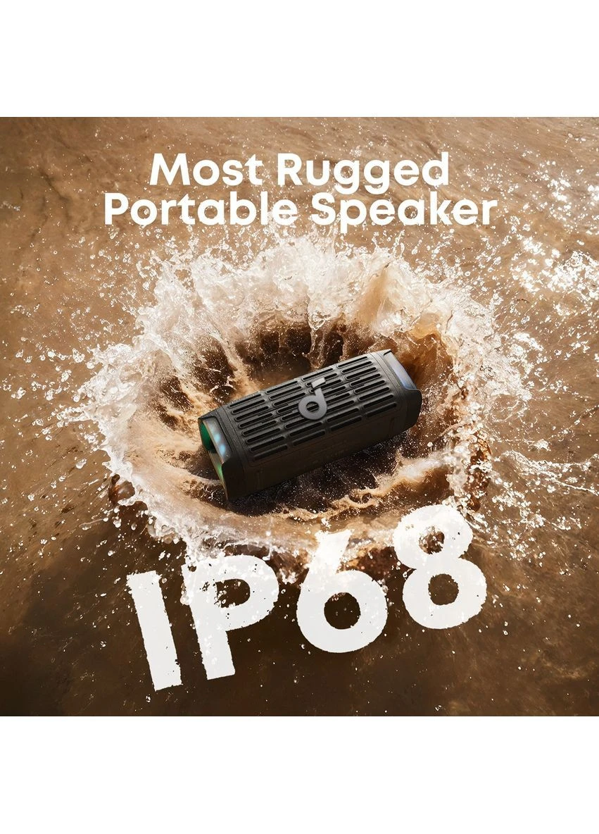 Портативна акустика SoundCore Boom 3i Чорний 50 Вт Bluetooth 5.3 IP68 до 16 год роботи Anker (402286943)