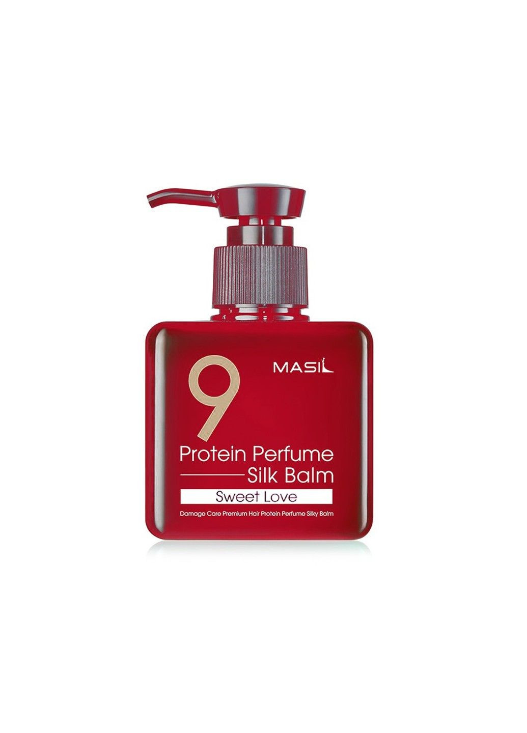Незмивний бальзам для волосся з протеїнами 9 Protein Perfume Silk Balm Sweet Love 180 мл MASIL (289134726)