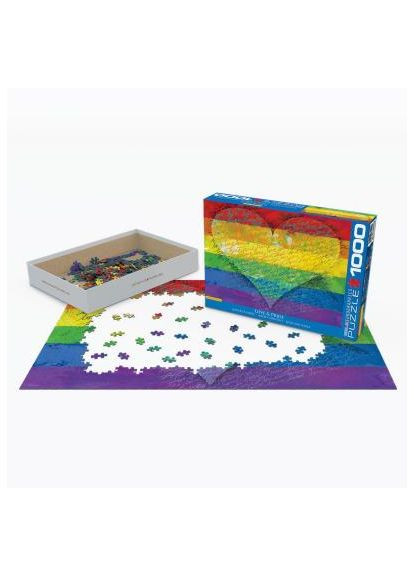 Пазл (6000-5542) Eurographics Любовь и Гордость!, 1000 элементов (366067434)