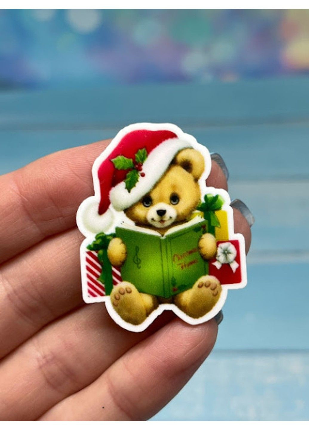 Серединка для бантов-Мишка, 4 см, арт 05444, 1 шт No Brand (339102077)