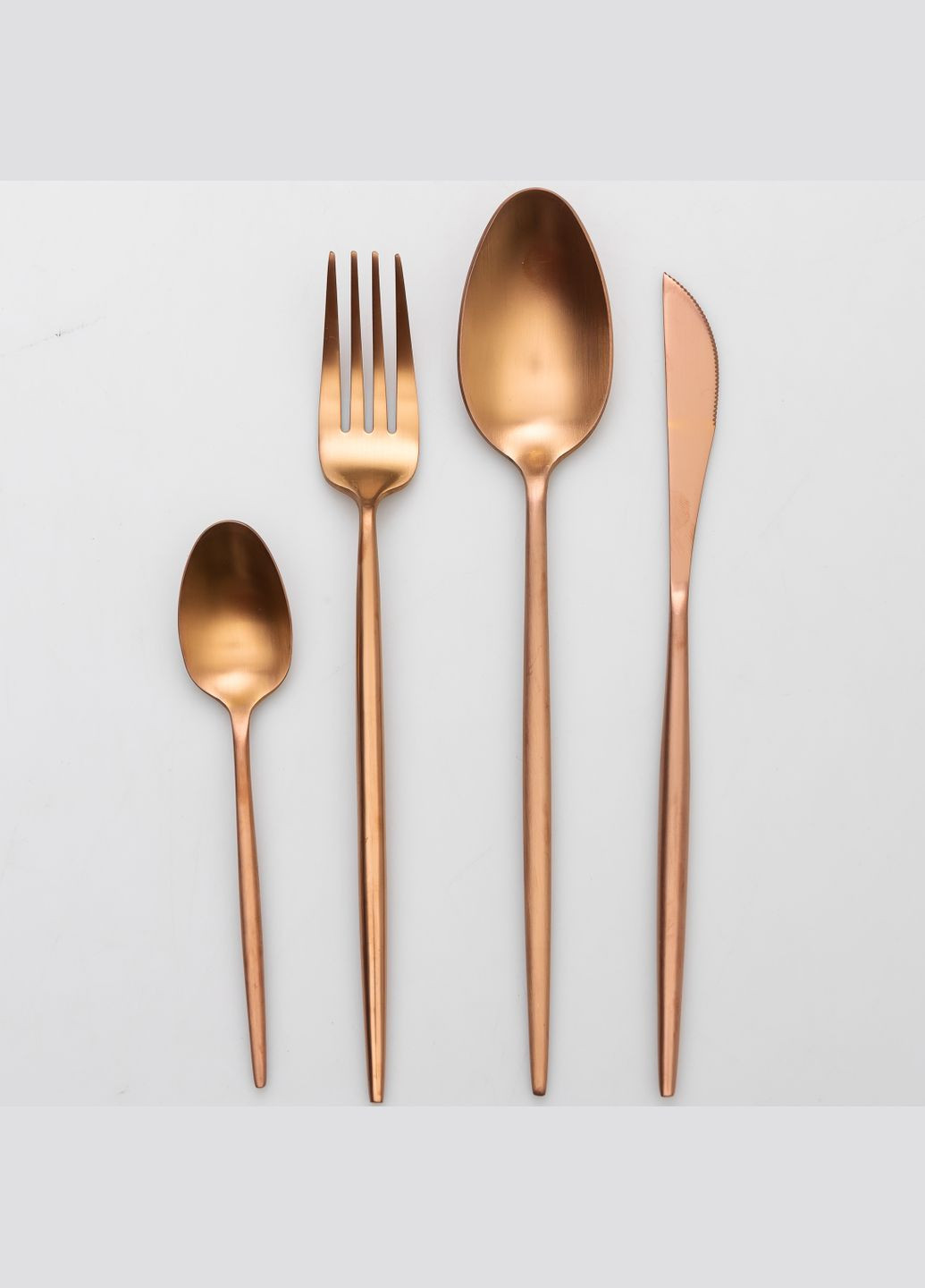 Набор столовых приборов Elit из нержавеющей стали на 6 персон, матовая бронза Yiwu (324234904)