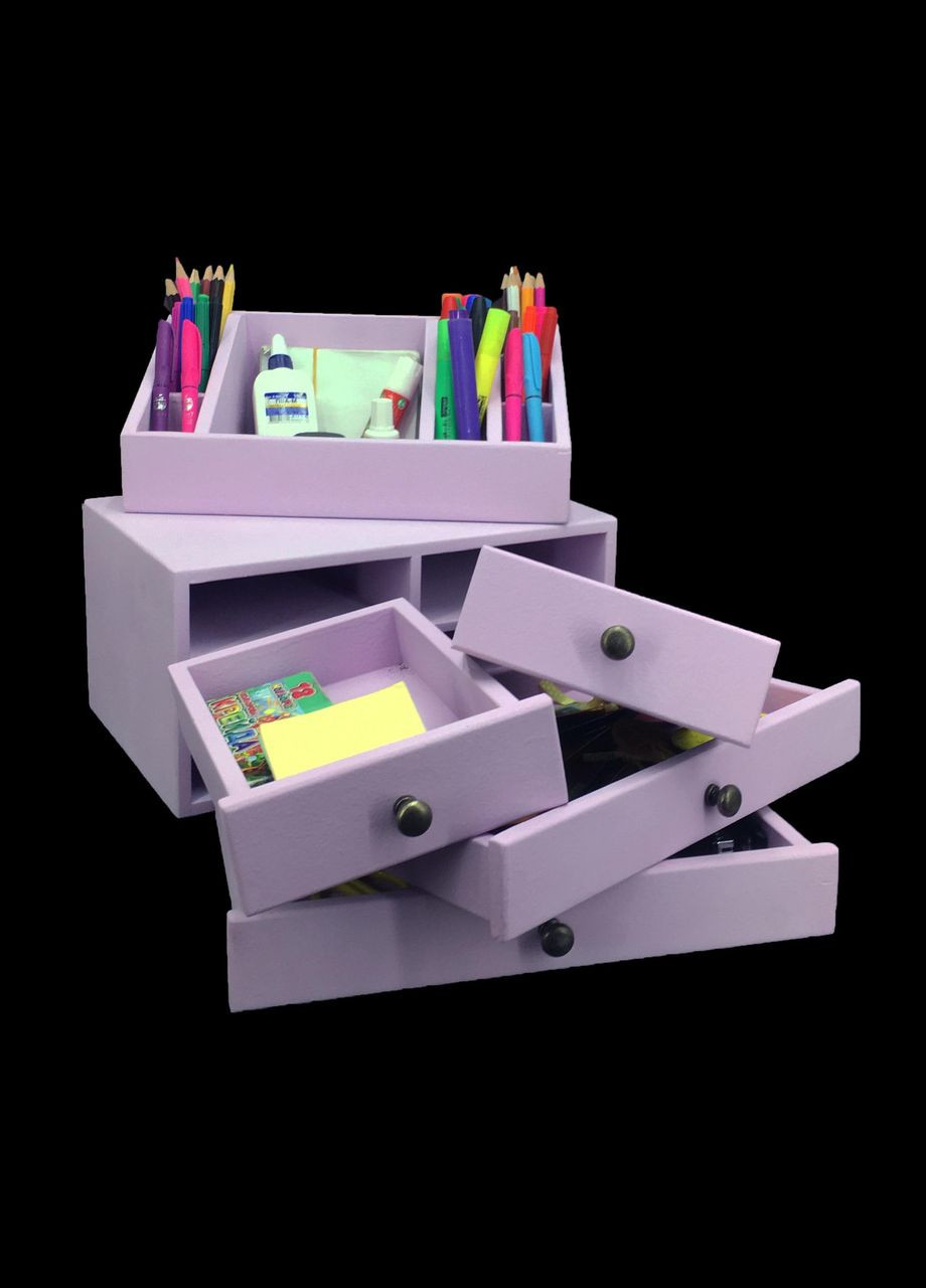 Органайзер настільний з дерева Ашвуд флокс (КНЦ-007055) No Brand (328227647)