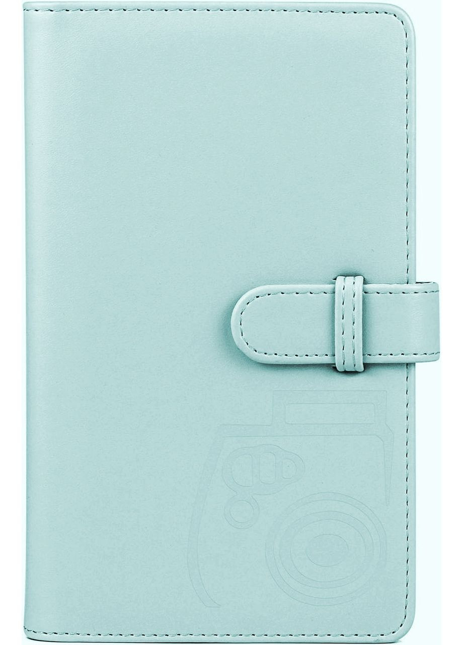 Фотоальбом для Instax Mini 12/11/40/70/90/99/EVO/Link/Liplay Polaroid 300/ Z2300 на 96 фото Мятно-голубой Fujifilm (361784804)