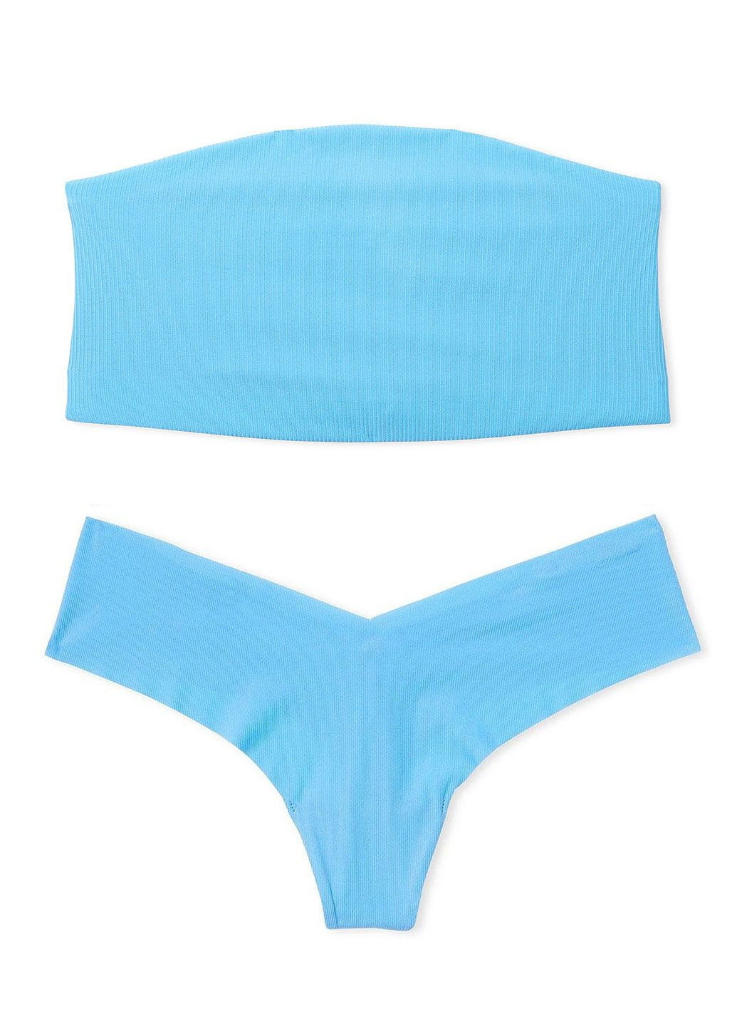 Голубой демисезонный комплект (бюстгальтер, трусики) Victoria's Secret