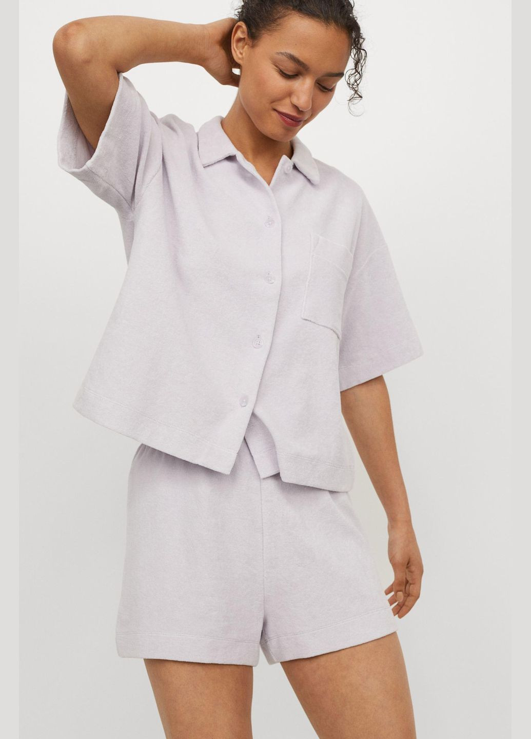Ночная рубашка,бледно-сиреневый, H&M (285817243)