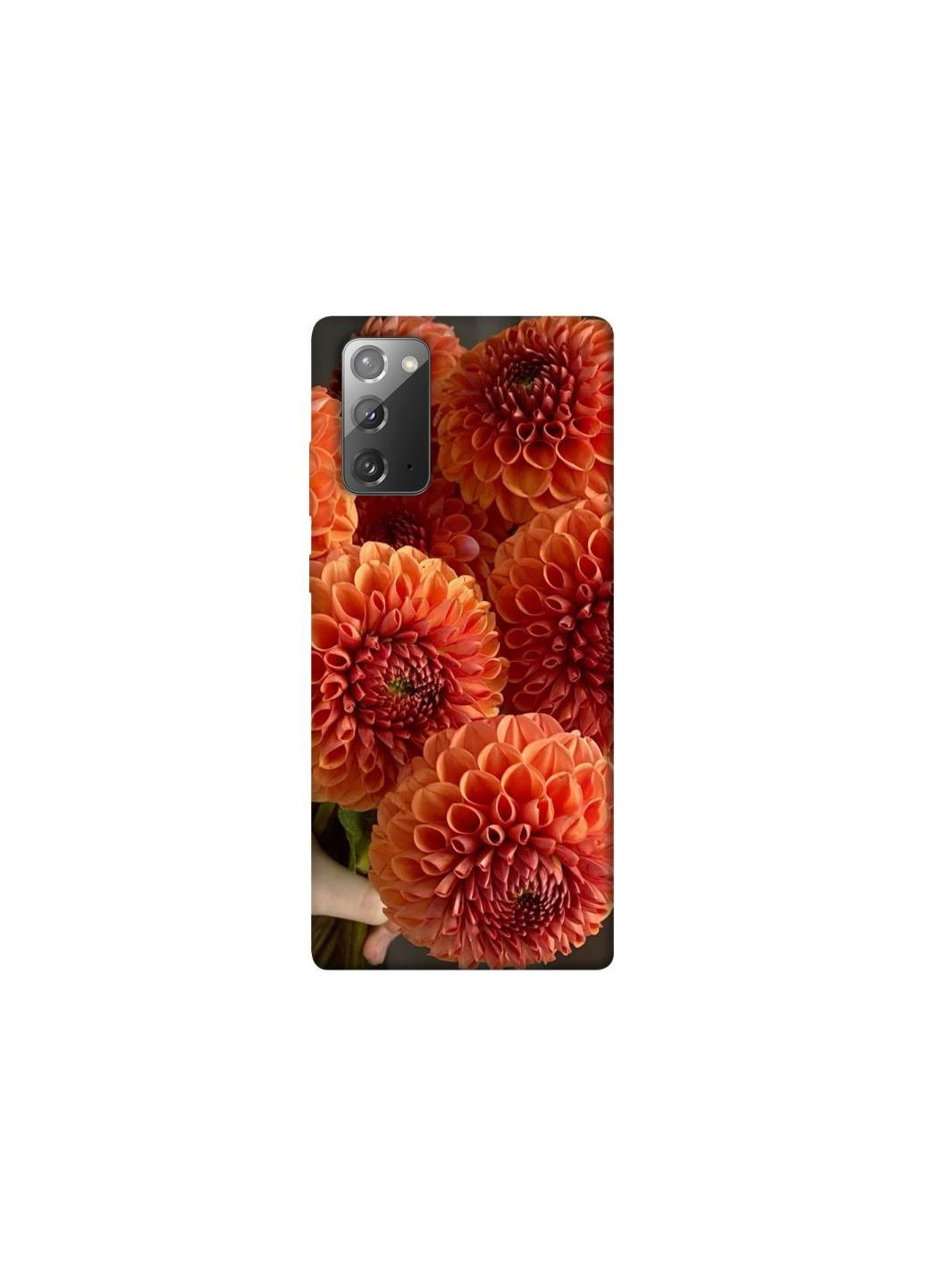 Чехол на Samsung Galaxy Note 20 Flower1 Frontalka (356089741)