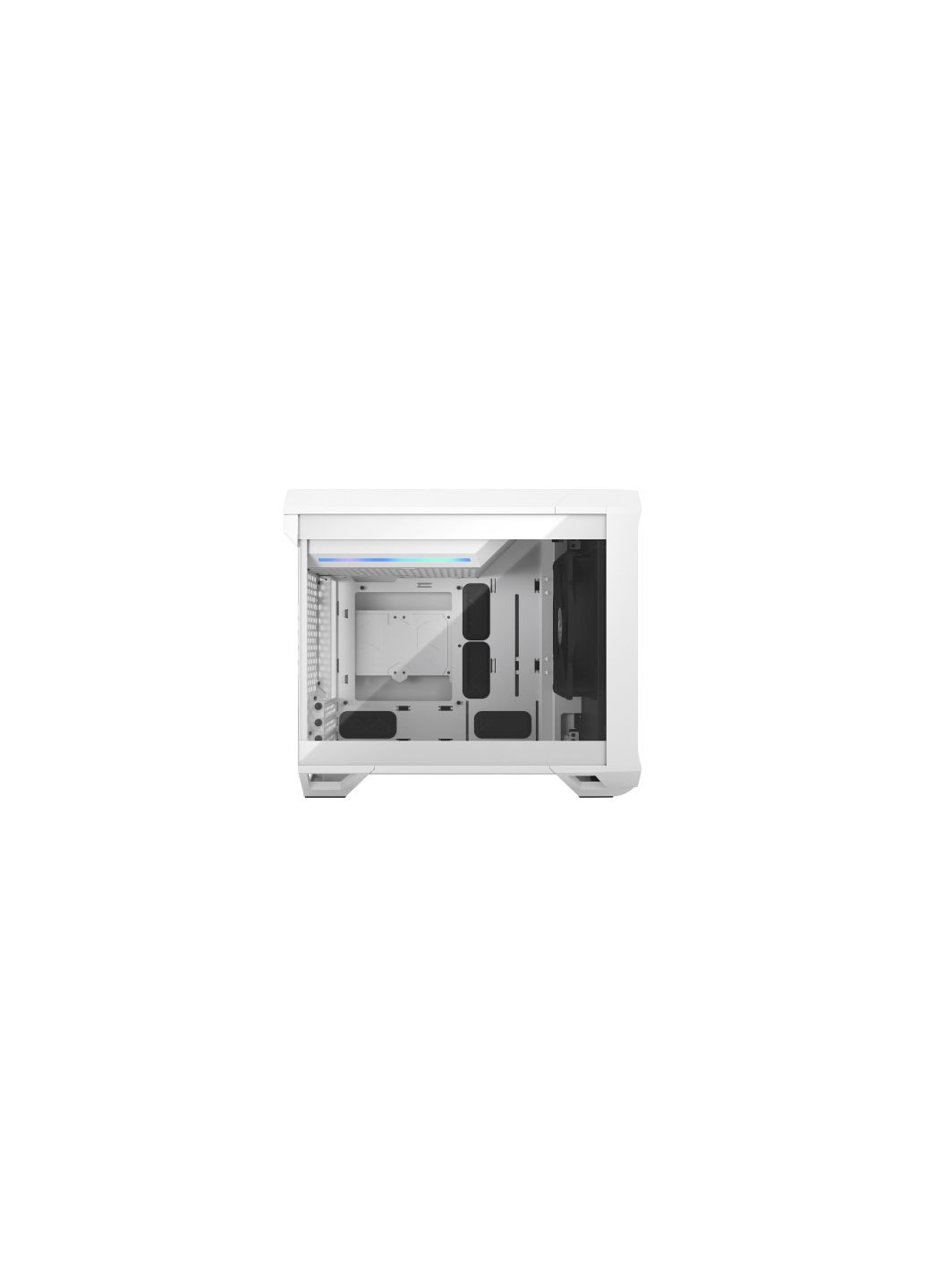 Корпус (FD-C-TOR1N-03) FRACTAL DESIGN Torrent Nano White TG Clear ti (367055361)