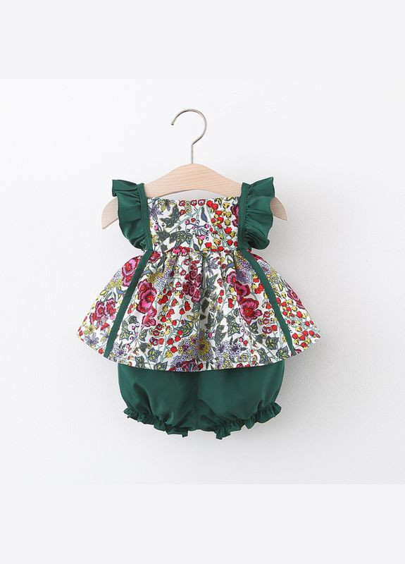 Зелений демісезонний комплект Qoopixie