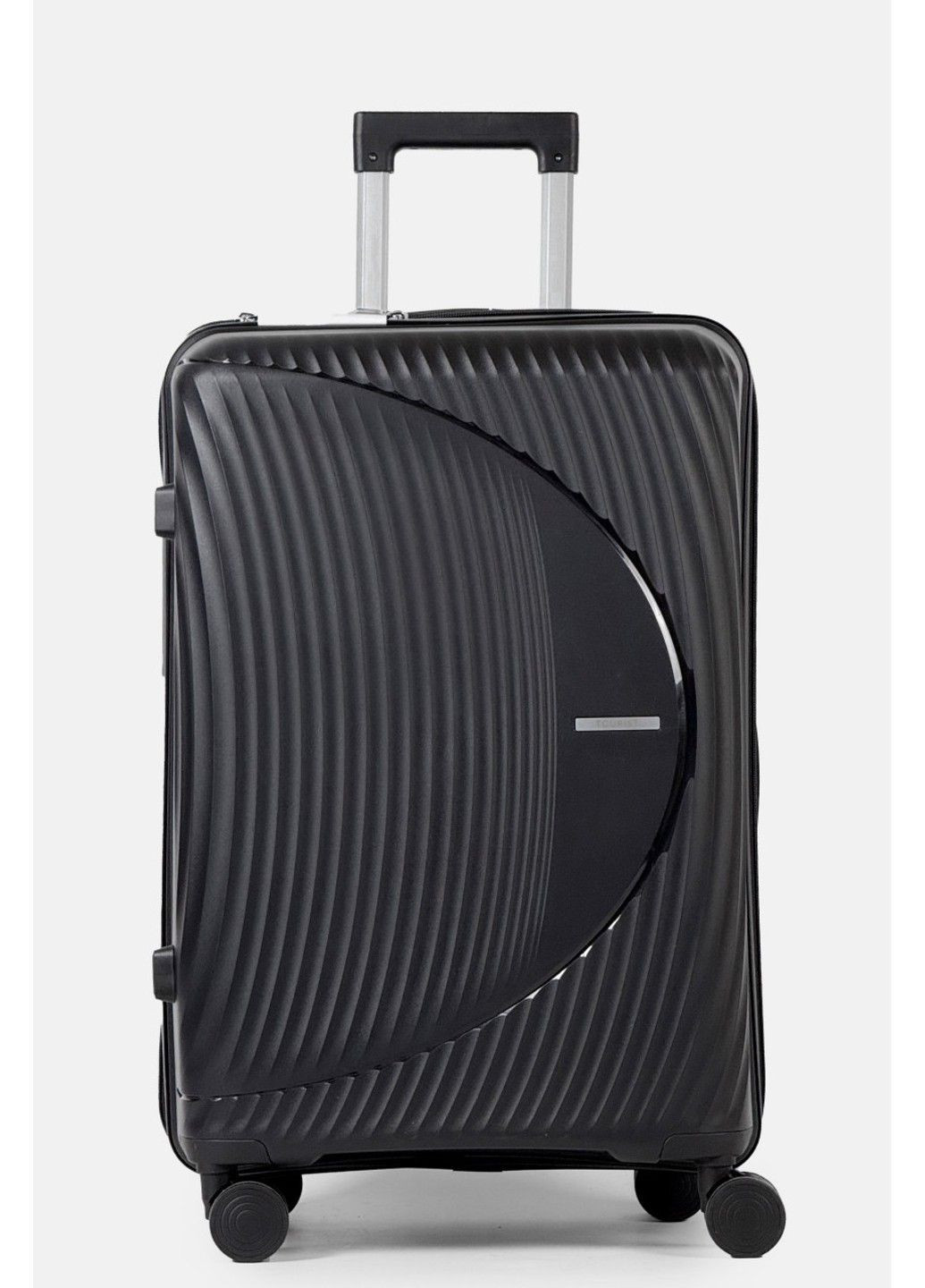 Средний пластиковый чемодан 608-2-BL Tourist (370853681)