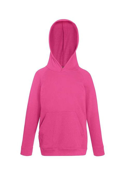 Толстовка детская Lightweight hooded sweat kids Малиновый (062009057116) Fruit of the Loom (315938318)