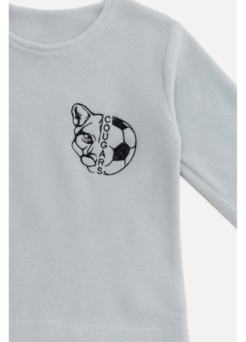 Сіра зимня піжама Бома