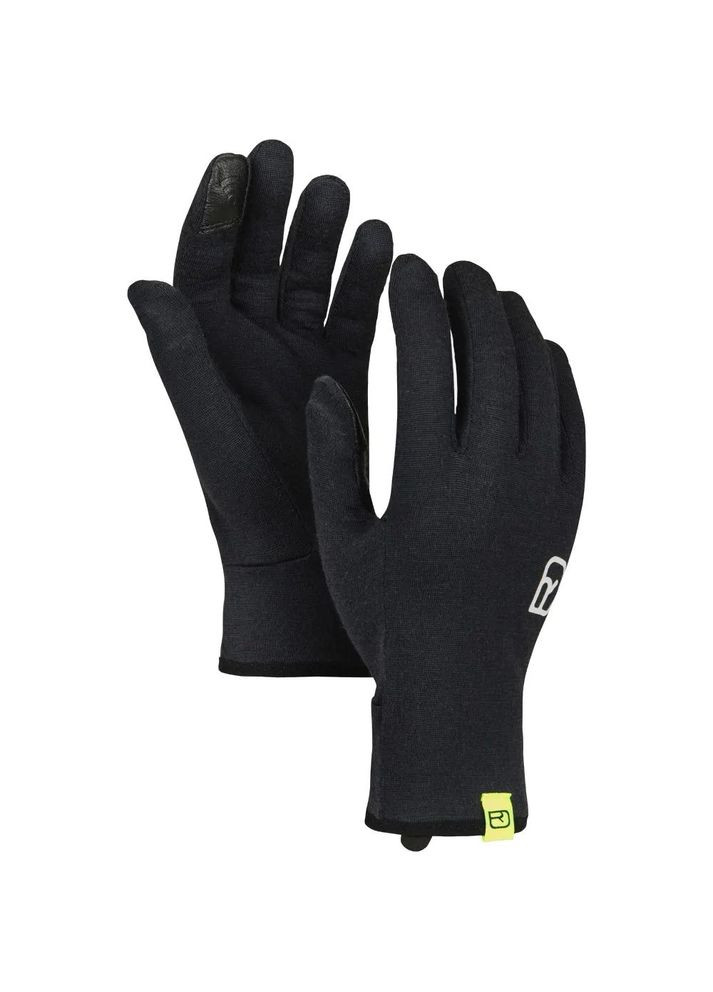 Перчатки 185 Rock'N'Wool Glove Liner Черный Ortovox (366420635)