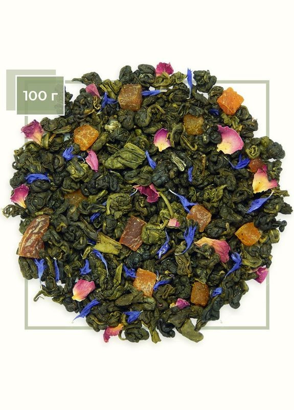 Чай зелений Соковитий персик, 100 г WAK'A (276839923)