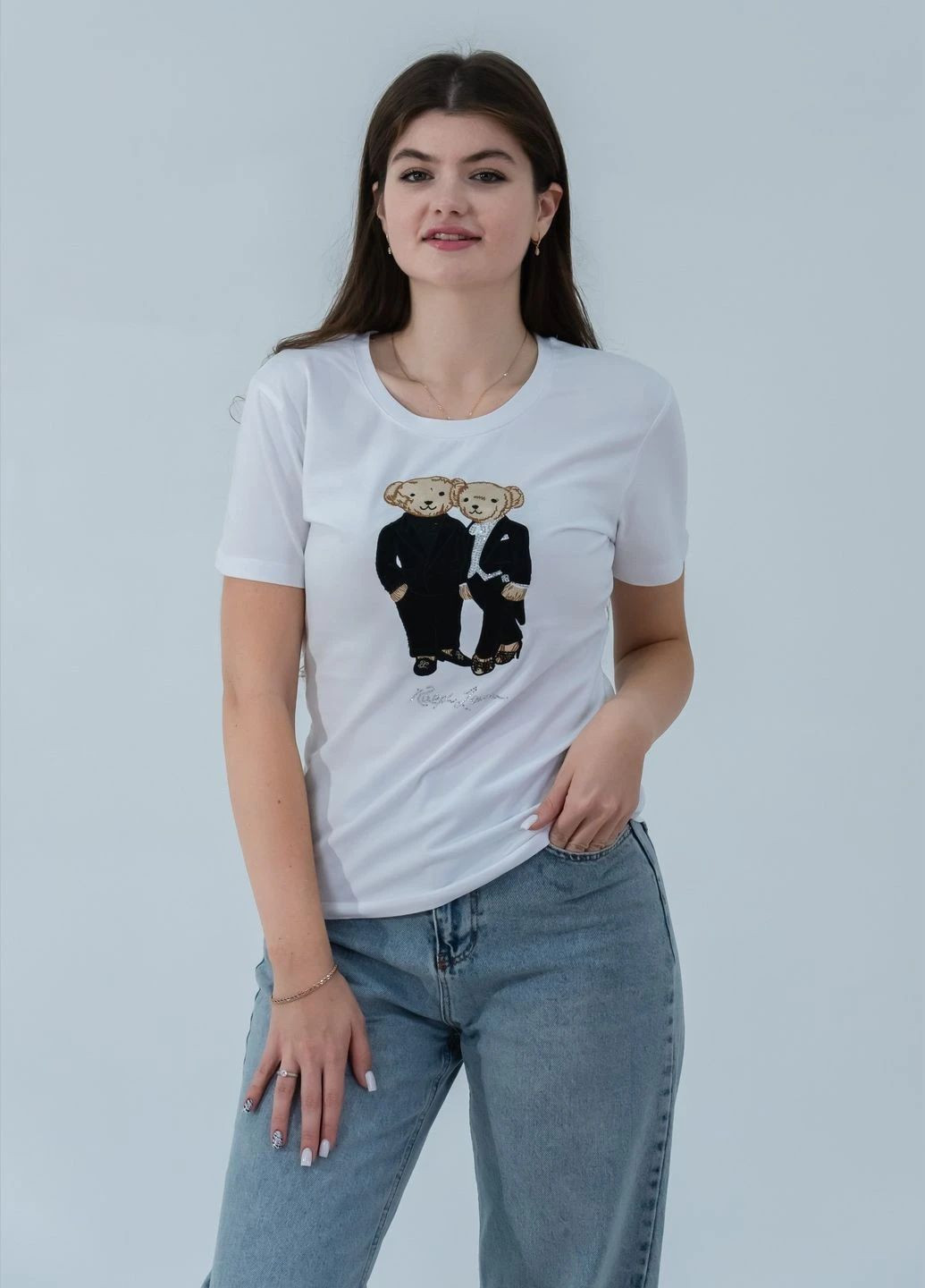 Футболка жіноча Ralph Lauren Polo Bear - (303502748)