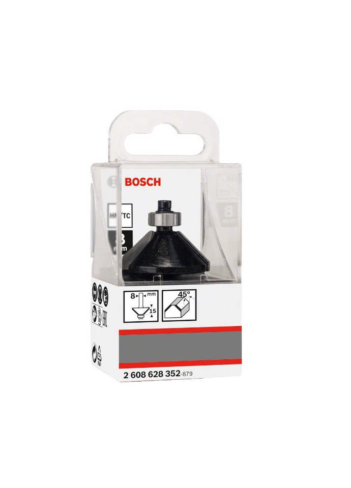 Коническая фреза (35х8х56 мм) Standard for Wood конечная (21786) Bosch (290253153)