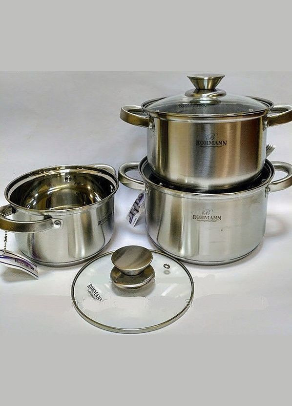 Набор кухонной посуды BH-06-275 (6 предметов) Bohmann (334009140)